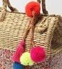 Picnic Baskets | Lunch Basket | Cane or Jute Basket | Cane Basket for Gifting | Wicker Baskets | Morden Picnic Rectangular Basket (Multi Colour 2)