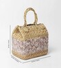 Picnic Baskets | Lunch Basket | Cane or Jute Basket | Cane Basket for Gifting | Wicker Baskets | Morden Picnic Basket -Rectangular (Multi Colour 6)