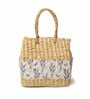 Picnic Baskets | Lunch Basket | Cane or Jute Basket | Cane Basket for Gifting | Wicker Baskets | Seagrass Rectangular Tiffin Basket