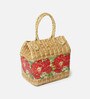 Picnic Baskets | Lunch Basket | Cane or Jute Basket | Cane Basket for Gifting | Wicker Baskets (Design 09)