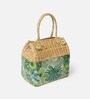 Picnic Baskets | Lunch Basket | Cane or Jute Basket | Cane Basket for Gifting | Wicker Baskets (Design 02)