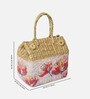 Picnic Baskets | Lunch Basket | Cane or Jute Basket | Cane Basket for Gifting | Wicker Baskets (Design 05)