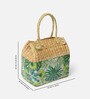 Picnic Baskets | Lunch Basket | Cane or Jute Basket | Cane Basket for Gifting | Wicker Baskets (Design 02)