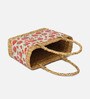 Picnic Baskets | Lunch Basket | Cane or Jute Basket | Cane Basket for Gifting | Wicker Baskets (Strawberry)