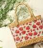 Picnic Baskets | Lunch Basket | Cane or Jute Basket | Cane Basket for Gifting | Wicker Baskets (Strawberry)