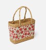 Picnic Baskets | Lunch Basket | Cane or Jute Basket | Cane Basket for Gifting | Wicker Baskets (Strawberry)