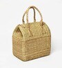 Picnic Baskets | Lunch Basket | Jute Basket for Gifting | Wicker Baskets (Large: 35x25x38 cm)