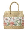 Picnic Baskets | Lunch Basket | Jute Travel Baskets | Cane Basket for Gifting (Design 01)