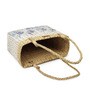 Picnic Baskets | Lunch Tote Bag | Jute Basket | Cane Baskets for Gifting | Wicker Basket | Tiffin Bag (Design 01, Rectangular- 33x10x24 cm)