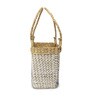 Picnic Baskets | Lunch Tote Bag | Jute Basket | Cane Baskets for Gifting | Wicker Basket | Tiffin Bag (Design 01, Rectangular- 33x10x24 cm)