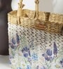 Picnic Baskets | Lunch Tote Bag | Jute Basket | Cane Baskets for Gifting | Wicker Basket | Tiffin Bag (Design 01, Rectangular- 33x10x24 cm)