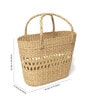 Picnic Rectangular Baskets | Lunch Basket | Cane Or Jute Basket | Cane Basket For Gifting | Wicker Baskets (Multi Color 8)