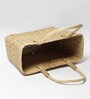 Picnic Rectangular Baskets|Lunch Basket|Cane Or Jute Basket|Cane Basket For Gifting|Wicker Baskets (Plain Beige)