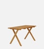 Picnic Solid Wood Table & Bench Set in Natural Finish
