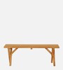 Picnic Solid Wood Table & Bench Set in Natural Finish