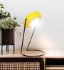 Pico Plus Portable Led Solar Emergency Light With Multi-Use Stand Shade Solar Table Lamp With Yellow Base