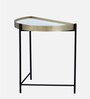 Picou Marble Top Nest Of Tables In Dual Tone Finish