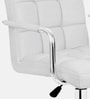 Pierron Leatherette Executive Chair in White Colour