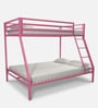 Furnline Pifin Metal Bunk Bed in Pink Colour