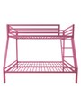 Pifin Metal Bunk Bed in Pink Colour