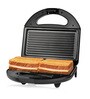 750W Sandwich Maker and Grill in Orange