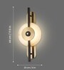 Piggle Modern LED Wall Lamp | 3 Light Modes (Warm, Natural & Cool White) | Elegant Decorative Wall Light for Living Room, Bedroom & Bedside Home D cor