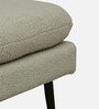 Pilar Boucle Fabric Bench In Lunar Grey Colour Pilar Boucle Fabric Bench In Lunar Grey Colour