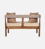 Pilaster Sheesham Wood 2 Seater Sofa in Natural Finish Pilaster Sheesham Wood 2 Seater Sofa in Natural Finish