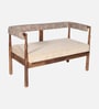 Pilaster Sheesham Wood 2 Seater Sofa in Natural Finish Pilaster Sheesham Wood 2 Seater Sofa in Natural Finish