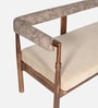 Pilaster Sheesham Wood 2 Seater Sofa in Natural Finish Pilaster Sheesham Wood 2 Seater Sofa in Natural Finish
