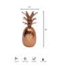 Pine Jar 1000ml Gold Colour Metal Jar Container