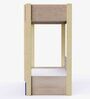 Pine Tree Bunk Bed in Oak Finish with Drawer Storage