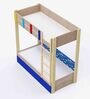 Pine Tree Bunk Bed in Oak Finish with Drawer Storage