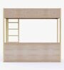 Pine Tree Bunk Bed in Oak Finish with Drawer Storage