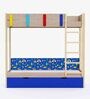 Pine Tree Bunk Bed in Oak Finish with Drawer Storage