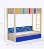 Pine Tree Bunk Bed in Oak Finish with Drawer Storage