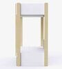 Pine Tree Bunk Bed in White Colour with Drawer Storage