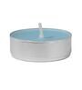 Pineapple Aroma Light Blue Metal (Pack Of 50) Tea Light Candles