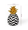 Pineapple Black Resin Showpiece