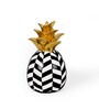 Pineapple Black Resin Showpiece