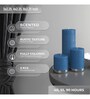 Pineapple
Scented Set Of 3 Blue Color Pillar Candles