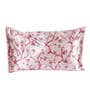 Pink Floral 210TC Polyester Blend 17 x 27 Inches Pillow Covers (Set of 2)