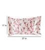 Pink Patterned 210TC Polyester Blend 17 x 27 Inches Pillow Covers (Set of 2)