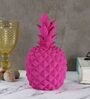 Pink Polyresin Pineapple Decor Accent India Circus