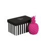 Pink Polyresin Pineapple Decor Accent India Circus