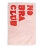 Pink Slogan Cotton 31.5x20 Inches Max Absorbant Bath Mat