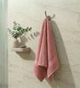 Pink 100% Cotton 380 Gsm Bath Towel