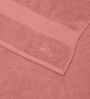 Pink 100% Cotton 380 Gsm Bath Towel