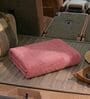 Pink 100% Cotton 380 Gsm Car Towel