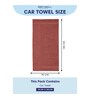 Pink 100% Cotton 380 Gsm Car Towel
